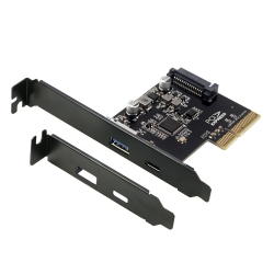 Simplecom EC312v2 PCIe X4 To 2-Port USB 3.2 Gen Ii 10Gbps Usb-c And Usb-a Expansion Card EC312v2