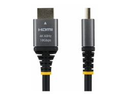 Startech 5FT (1.5M) Premium Certified High Speed HDMI Cable, 4K 60HZ, Ltw HDMMV5F