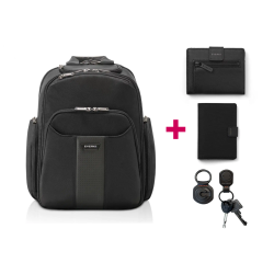 Everki Ultimate Travel Collection - Everki Versa2 Premium Bag + Wallet + Passport Holder + Keychain EKP127BDLE