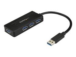Startech 4 Port USB 3.0 Hub, Fast Charge, 2YR ST4300MINI