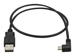 Startech Micro-USB Charge-And-Sync Cable M/M - Left-Angle Micro-USB - 24 Awg - 0.5 M USBAUB50CMLA