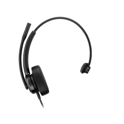 HP Poly Mission 415 Monaural USB Wired Headset (Pu Leather Ear Cushion) C01B2AA