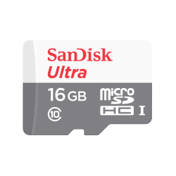 SanDisk Ultra MicroSDHC/microSDXC Uhs-I Card (Sdsquns-016G-Gn3Mn) FFCSAN16GTFQUNS