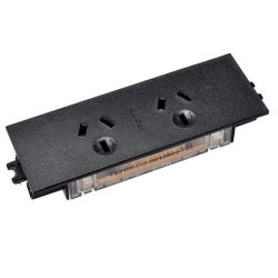 Oe Elsafe: Qikfit Dual Auto Switched Power Outlet - 2 X Gpo: Black 015.021.0000