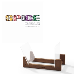 Spice Girls Greatest Hits - Vinyl Album & Crosley Record Storage Display Stand UM-0811935-BS