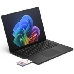 Surface Laptop 7 For Business 15" - Ultra 7 266V - 16GB RAM - 256GB SSD - Black W Smart Card Reader - Windows 11 Pro - 2 Year Warranty EP2-22785
