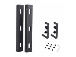 Startech.Com Under Desk Cable Management Tray, Length Adjustable Cable Organizer, Clamp-On CALB-DESK-CABLE-TRAY
