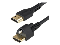 Startech.Com 2M High Speed HDMI 2.0 Cable, M/M, 4K 60HZ, Locking Screw, Ltw HDMM2MLS