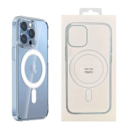 Usp Apple IPhone 17 Pro (6.3") Clear Case With MagSafe - Built-in Magnets, Scratch Resistant, Crystal Clear,Shockproof,5 Years Warranty 6976552044110