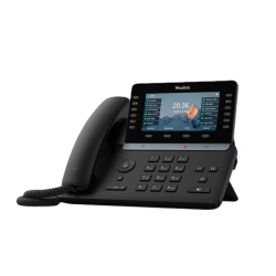 Yealink Sip-T85W (Sbc Ready) Ip Phone, 5.5" Color Display, 16 Sip Accounts, Hd Voice, Bluetooth 5.0, Wi-Fi 6, Dual Usb, PoE, Linux 6.1 SIP-T85W