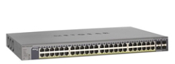Netgear (GS752TP) 48-Port Smart Managed Switch, POE+(48) 380W, SFP(4), Life Wty GS752TP