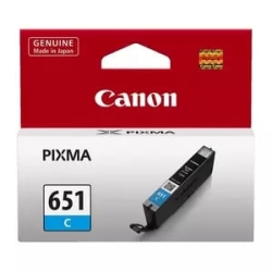 Canon Cli-651C Original Inkjet Ink Cartridge - Cyan Pack CLI651C