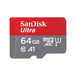 SanDisk Ultra 64GB MicroSD Sdhc Sdxc Uhs-I Memory Card 140MB/s Class 10 Speed No Adapter SDSQUAB-064G-GN6MN