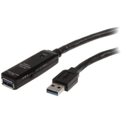 StarTech.com 10m USB 3.0 (5Gbps) Active Extension Cable - M/F - Extend The Distance Between A Computer And A USB 3.0 Device By An Additional 10 Meters - Usb 3.0 Repeater Cable - 10m Usb 3.0 Extension Cable - USB 3.2 Gen 1 (5Gbps) Active Extension Cable U