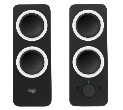 Logitech Z200 Stereo SPEAKERS,RMS(5W),3.5MM(1),BLACK,2YR Wty 980-000850