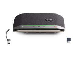 HP Poly Sync 20+ Uc Smart Speakerphone,Bluetooth + USB-C BT700 USB-C Dongle+ USB-A Adap B95VKAA