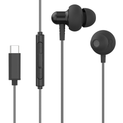HP Dhh-1126-Bk Tusb-C Headphones Black With Microphone AHSHPDHH1126BK