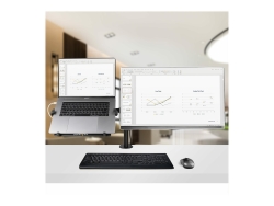 Startech.Com Monitor Arm With Vesa Laptop Tray, For A Laptop (4.5Kg/9.9Lb) And A Single Di A2-LAPTOP-DESK-MOUNT