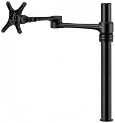 Atdec Single Monitor Desk Mount Black (Af-At-B)
