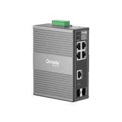 TP-Link IES206G Omada 6-Port Gigabit Industrial Easy Managed Switch , 1× Ge Sfp/Rj45, 1× Ge Sfp, 4× Ge RJ45 IES206G