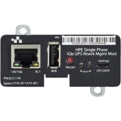 Hpe Single Phase 1Gb UPS Ntwrk Mgmt Mod Q1C17A