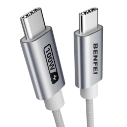 Benfei 100W USB C To C Fast Charging Cable 1M ELEBEN351SL