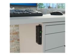 Startech 4 Port USB 3.0 Hub, Industrial, Metal, Esd Protection, Mount, 2YR ST4300USBM