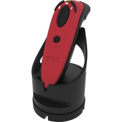 DuraScan D720 Linear Barcode Plus Qr Code Reader Red Charging Dock CX4056-3119