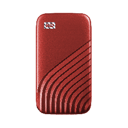 Wd My Passport Ssd, 1TB, Red Color, USB 3.2 Gen-2, Type C & Type A Compatible, 1050MB/s (Read) And 1000MB/s (Write) WDBAGF0010BRD-WESN