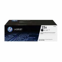 HP 25X High Yield Black Original LaserJet Toner Cartridge CF325X