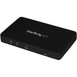 StarTech.com Hdmi Splitter 1 In 2 Out - 4k 30Hz - 2 Port - Aluminum - Hdmi Multi Port - Hdmi Audio Splitter - Displays The Same Image W/ Sound On 2 Screens - Splits An Hdmi Video Signal Up To Dual Hd/ 4K 30Hz - Edid Between Your Video Source And Displays