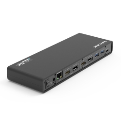 Wavlink Usb-c Ultra 5K Laptop Docking Station With 6x USB3.0, 4K Dual Video Outputs, Gigabit Ethernet, Audio Wl-Ug69Dk1 USBWINWLUG69DK1