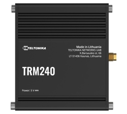 Teltonika TRM240 Industrial Cellular Modem, 4G/Lte (Cat 1), USB Lte Cat 1 Modem With A Rugged Housing And External Antenna Connector, Psu Excluded TRM240100000