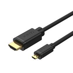 Unitek 4K 60Hz High Speed Micro Hdmi to Hdmi Cable Y-C182