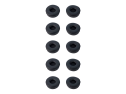 Jabra Engage 55/65/75 Stereo Headset Leatherette Ear Cushio Ns, Black, 10 Pcs 14101-60