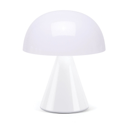 Lexon Mina M Medium Portable Led Lamp - White LD-LH64WG