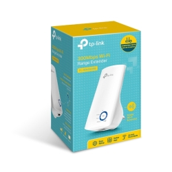 TP-Link Tl-Wa850Re N300 WiFi Range Extender 2.4GHz (300Mbps) 1x100Mbps LAN 802.11bgn 2x OnBoard Antennas Mini Size Wall-mounted (~Tl-Wa855Re) TL-WA850RE