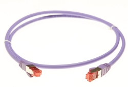 2m CAT6A S/Ftp Lszh Ethernet Network Cable | Purple 004.100.4005