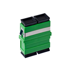 Sc/APC Os1/Os2 Singlemode Through Coupler Flangeless Duplex | Green 015.002.0085