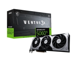Msi NVidia GeForce Rtx™ 5060 Ti 8G Ventus 3X OC, PCI Express® Gen 5 X 16, Boost: 2602 MHz, Cuda 4608 Units, 8GB GDDR7, Hdmi™ X 1 GeForce RTX 5060 Ti 8G Ventus 3X OC