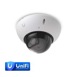 Ubiquiti G6 Pro Dome, White,All-Weather Vandal-Proof 4K PoE+, Multi-TOPS AI,2.36x Optic Zoom, 1/1.2" Cmos Sensor, IR Night VIsion,*Avail For Deal Reg* UVC-G6-Pro-Dome-W