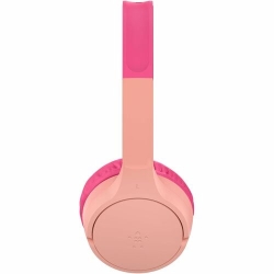 Belkin Soundform Mini Wired/Wireless On-ear, Over-the-head Stereo Headset - Pink - Binaural - Circumaural - Bluetooth - 121.9 Cm Cable - Mini-phone (3.5mm) AUD002BTPKV3