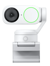INSTA360 LINK2, 4K Gimbal Webcam, 4x Dz, Auto Focus, Mag Bracket, USB-C, White, 1YR LINK210