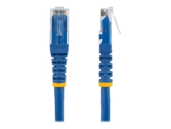 Startech.Com CAT6 Ethernet Cable 30CM Blue 650MHZ Molded Patch Cord Poe++, Ltw C6PATCH1BL