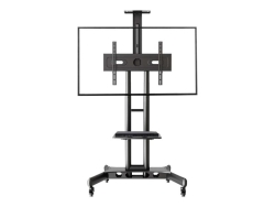 Atdec Mobile Cart For Med/Large Displays Up To 45KG (65"), H/Adj, Vesa Up To 600X400, 5YR AD-TVC-45