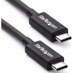 StarTech.com 50cm (1.6ft) Thunderbolt 3 Cable, 40Gbps, 100W Pd, 4K/5K Video, Thunderbolt-Certified, Compatible W/ TB4/USB 3.2/DisplayPort - 50cm (1.6ft) Passive Thunderbolt 3 Cable - Delivers Consistent 40 Gbps Performance - Compatible With TB4, USB4/USB