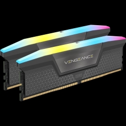 Corsair Vengeance Rgb DDR5 32GB (2x16GB) DDR5 6000 (Pc5-48000) CL36 1.4V AMD Expo Memory - Grey CMH32GX5M2E6000Z36