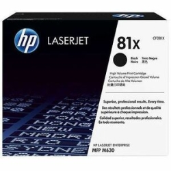 HP 81X High Yield Black Original LaserJet Toner Cartridge CF281X