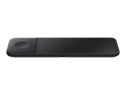 Samsung Wireless Charger Trio Pad - Charges Phone, Watch, Buds, Black, 1YR EP-P6300TBEGAU
