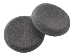 Plantronics Spare Ear Cushion (Qty 2), Foam, Black - Practica/Supra/Encore - Soh Only 15729-05